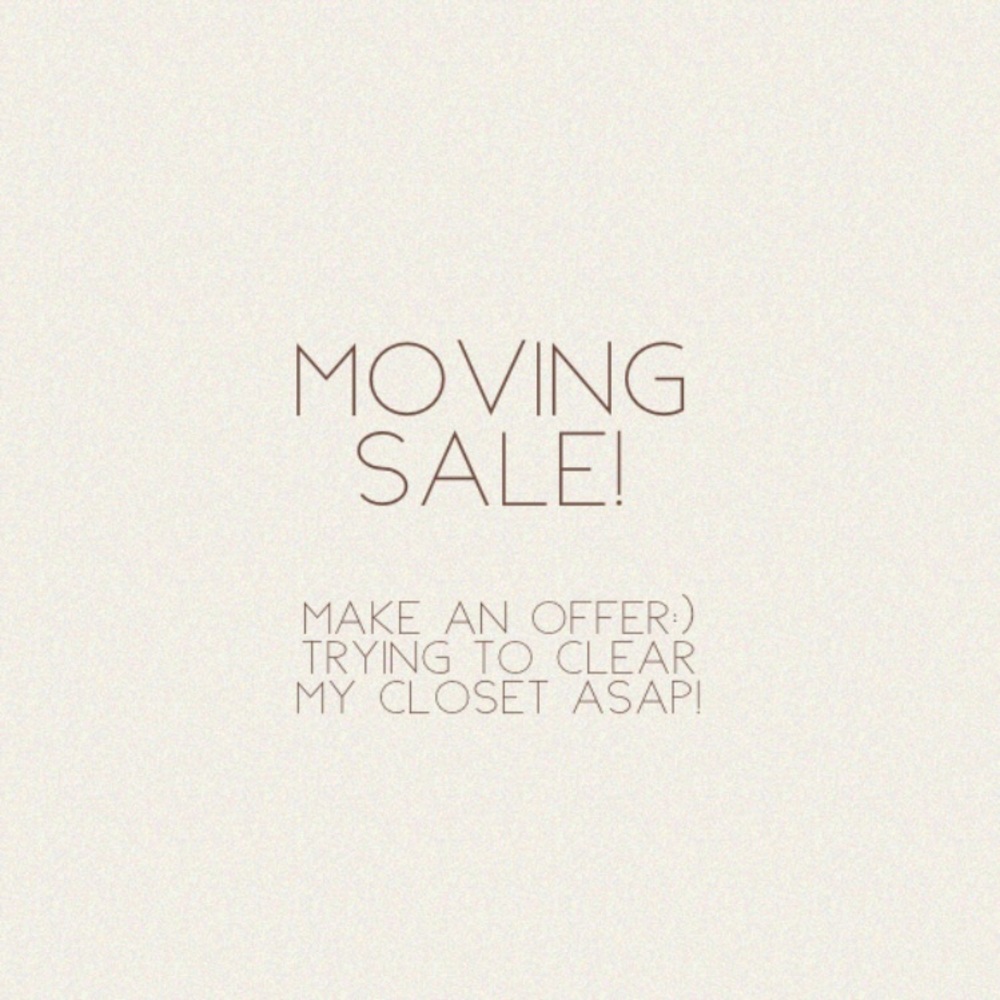 Moving sale!!